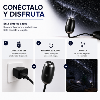 Proyector de Galaxia Veluna